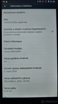 Phablet Lenovo PB2-650M (telefon+tablet), Duo SIM - 7