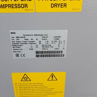 Mark RMA 15 IVR 15kw 13Bar měnič Atlas Copco - 7