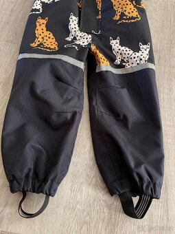 Nepromokavá kombinéza s leopardy Lindex FIX - 7
