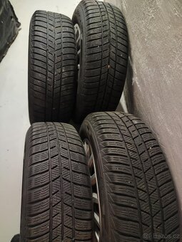 Zimní pneu Barum Polaris 195/55 D 15 To,s disky a poklicemi - 7