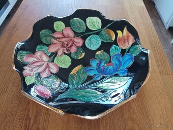 FAJÁNS VÁZA S MÍSOU HÉLÉNE UGO VALLAURIS PROVENCE FRANCE - 7