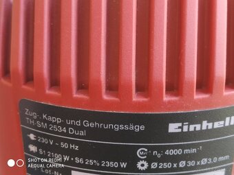 Prodám VELKOU pokosovou pilu s posuvem Einhell TH-SM 2534 Du - 7