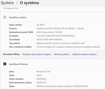 HP Probook 450 G5 - i7 - 7