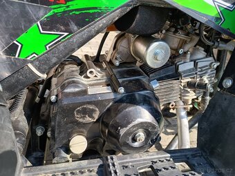 Prodám dětskou čtyřkolku FactoryTeam 90ccm - 7