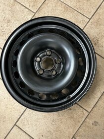 Plechové disky Škoda Fabia 4 5.5x15 ET40 originál VW - 7