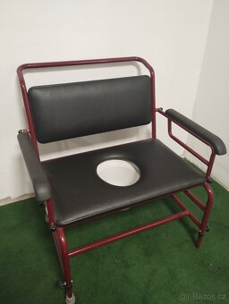 WC křeslo XXL pro bariatrické pacienty - 7