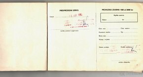 návod k obsluze + serviska z r. 1983 k eMkovému modelu ŠKODA - 7