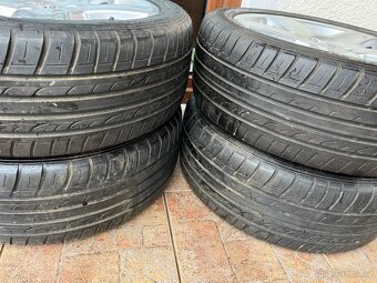 4x zachovalé litá kola 4x108 R17, letní pneu - 7