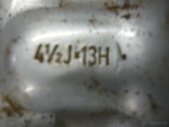 Disky 13"x4,5, 4x100, Kola 13", Ocelové disky. - - - 7