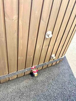 Koupací sud Marble čtverec, mramor modrá - 7