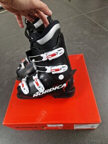 SET Lyže Nordica Dobermann 110 cm boty 225 mm hole 90cm - 7