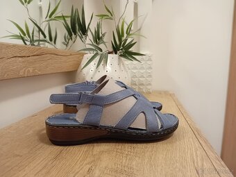 DEX Comfort dámské sandály vel. 36 kožené nové - 7