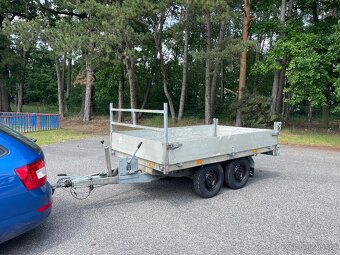 Bržděný sklopný přívěs Hapert 2000 kg, nová podlaha - 7
