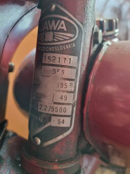 PRODÁM Jawa 555 pařízek, r.v.1958 - 7