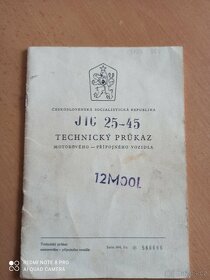 PRODÁM TECHNICKÉ PRŮKAZY škoda 105, 120 - 7