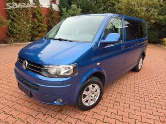 VW Caravelle T5 2.0 TDI 103kW,7.sedadel,Webasto,Tažné - 7