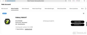 Samsung Galaxy Watch7 Watch 7 44mm LTE silver ROZBALENO - 7