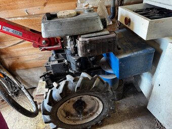 Kultivační traktor Tera + vozík - 7