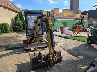 Caterpillar 301.8 roztahovací podvozek vaha 1.8t 3x lžíce sv - 7