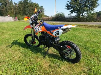 Pitbike By Apollo Jaguar 125cc 17/14 E-Start oranžová - 7