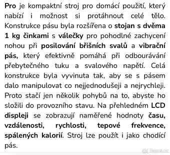 Běžecký pás Capital sports pacemaker - 7