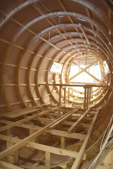 Dřevěný trup letadla – základ pro glamping, domek, ateliér - 7