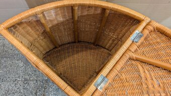 Prádelní koš z ratanu - 7