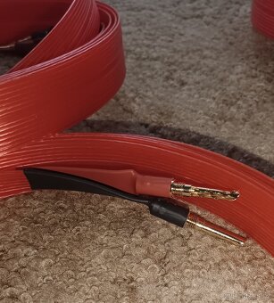 reproduktorový kabel plochý HiFi, délka 2,5 m 2 páry - 7