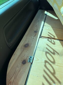 Vestavba do VW T5 Multivan (s lednicí, vodou, vařičem) - 7