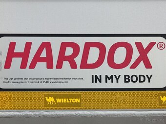 Wielton NW-3, HARDOX, 51 CBM, 42 TUN, NÁPRAVY SAF 9 TUN, ZVE - 7