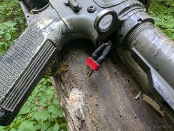 Celokov airsoft AEG M4 16" + kolimátor + příslušenství - 7