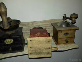 Prodám - starožitný designový mlýnek na kávu TIX - 7