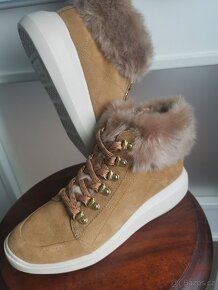 Geox dámské kotníkové boty polokozačky kozačky - 7