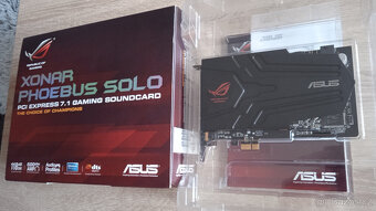 Zvuková karta ASUS XONAR PHOEBUS - PERFEKTNÍ STAV - 7