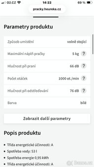 Automatická pračka INDESIT WIN 102 náplň 1-5kg - 7