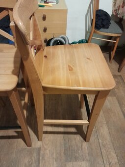 Ikea barová židle Ingolf - 7