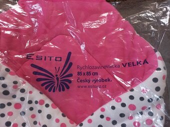 Kojící polštář, rychlozavinovačka, mantinel - Esito - 7