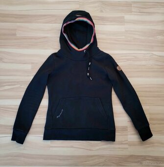Černá mikina Ragwear s duhovou kapucí vel. S - 7
