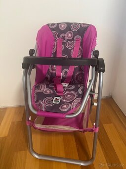 Jídelní židlička pro panenku - 7