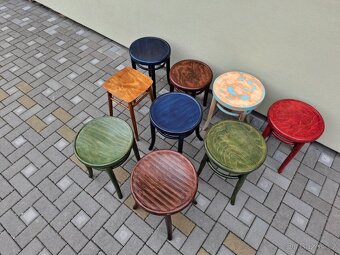 Stolička/štokrle TON, THONET - 7