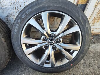 18"letní alu sada 5x114 origo Mazda CX30 CX5 215/55 TPMS - 7