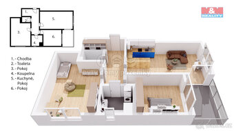 Prodej bytu 3+kk, 85 m², Praha, ul. Svatošových - 7