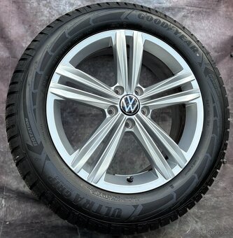 Originální ALU kola 5x112 VW Tiguan 235/55/18 DOT24 - 7