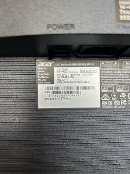 Prodám 27” 4K monitor | Acer CB271HK - 7