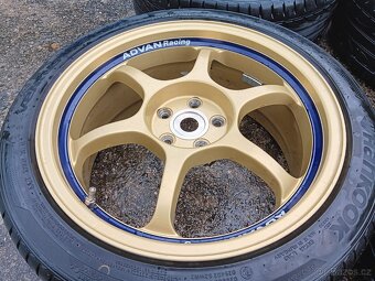 ADVAN RG1 17 5x100 ET45 17x7,5 subaru sti impreza wrx - 7