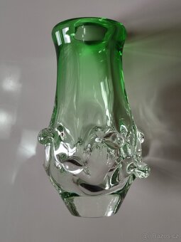 Váza zelená, L. Paleček, Škrdlovice, POŠTOVNÉ 50 Kč - 7