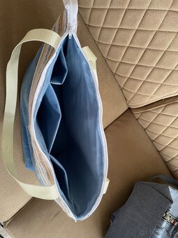 Kabelka přes rameno, nová, ruční práce - 7