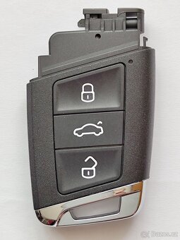 Klíč Škoda Superb Volkswagen Passat B8 + logo. Klíč bez log - 7