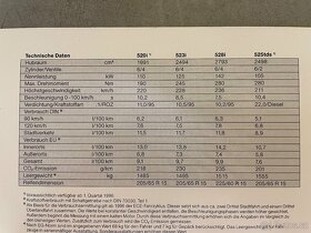 BMW e39  5er katalog - 7