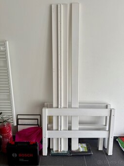 Dětská postel Benlemi STUDY 90x200 bílá - 7